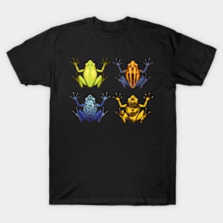 Different Frog Collection Design for Frog Fans T-Shirt